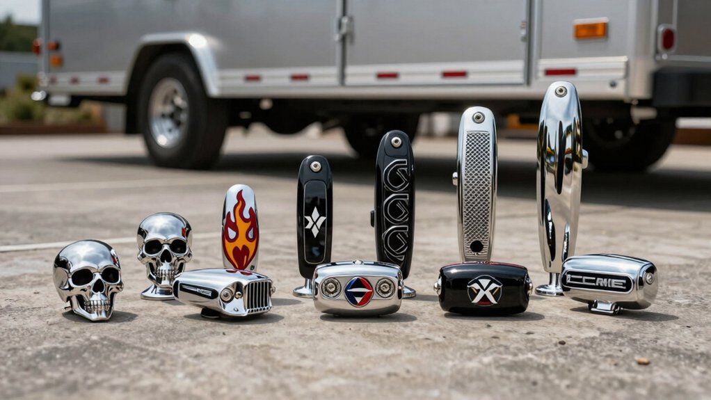 custom trailer hitch eye catching decorative covers