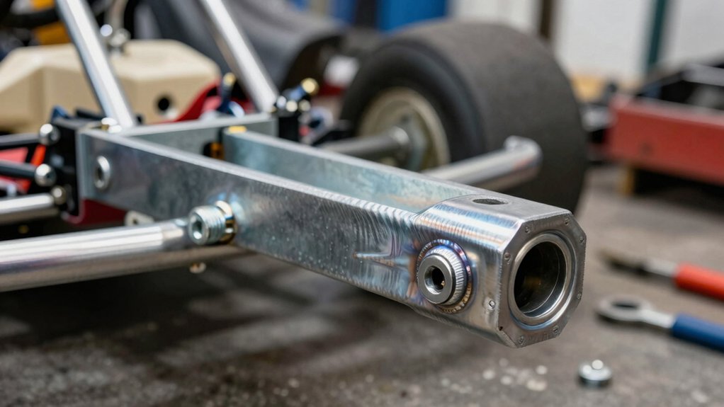 diy go kart trailer hitch construction