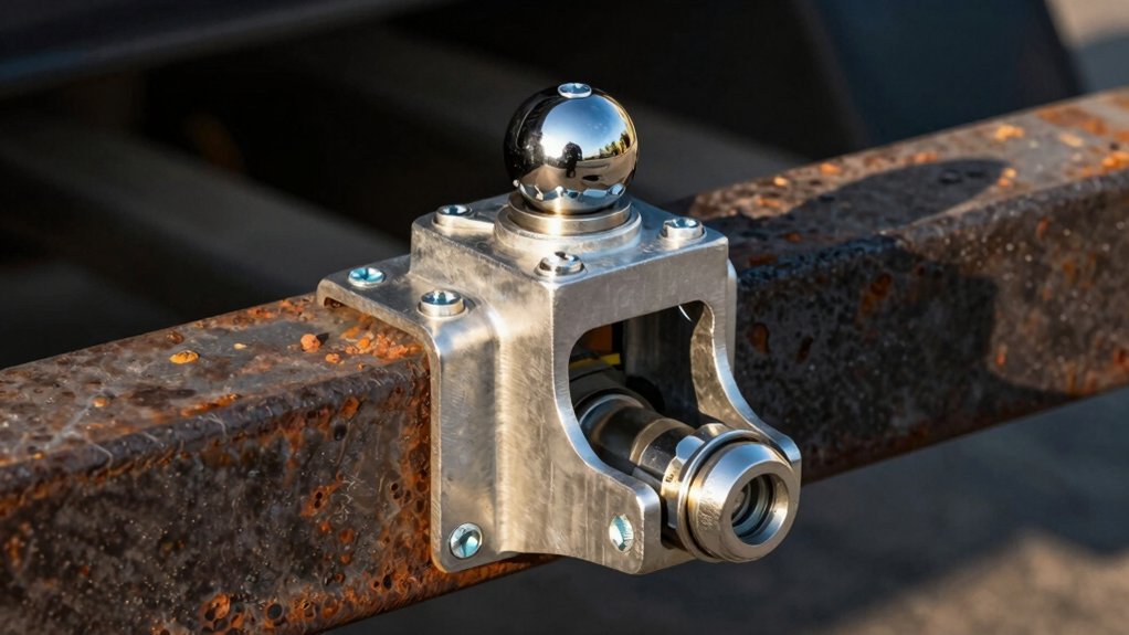 lawn mower trailer hitches sturdy attachment