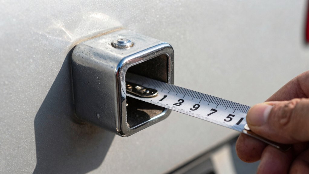 measure hitch receiver size