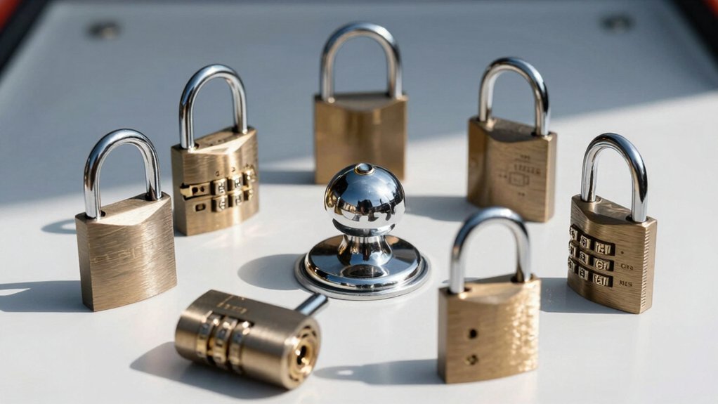 trailer coupler pin locks secure hitch