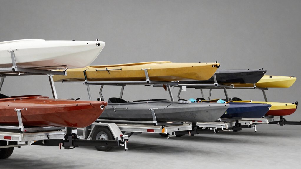 trailer hitch kayak racks stay put
