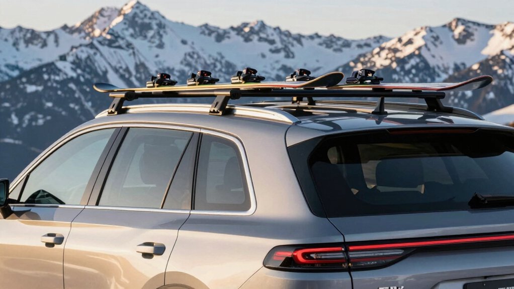 trailer hitch ski racks for getaways