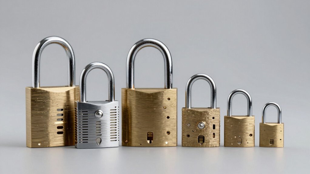 trailers secured by master lock